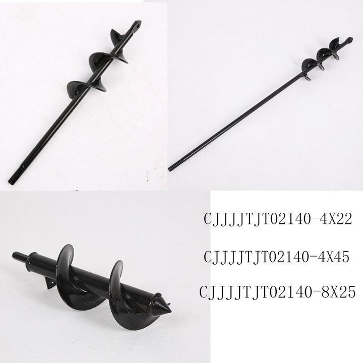 Charging Garden Screw Twist Pit Drill Bit