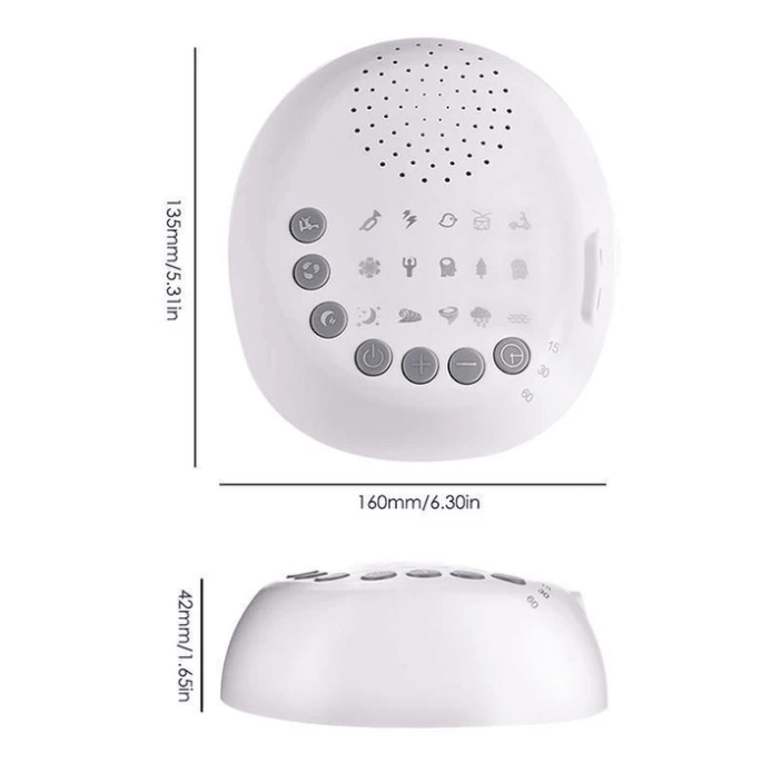 White Noise Machine for Baby Sleeping & Relaxation (White)