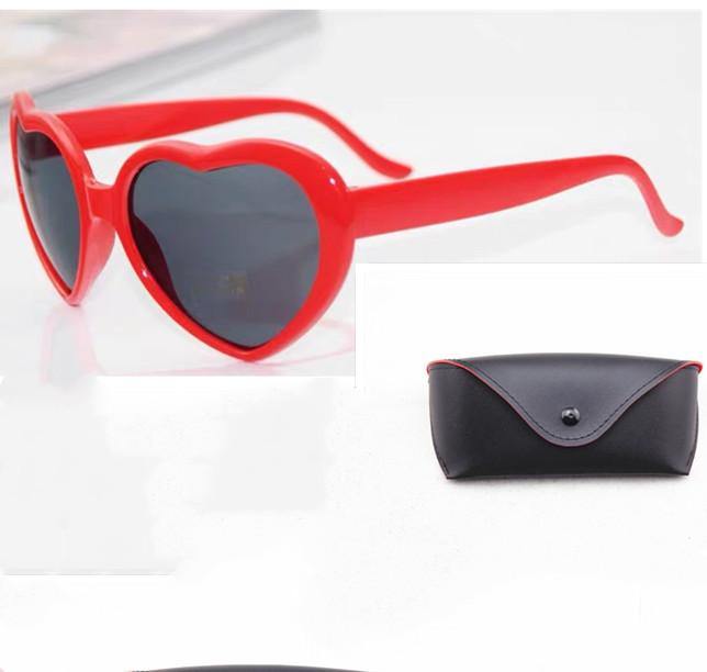 Heart-shaped Lights Become Love Special Effects Glasses Love Glasses Glasses Fashion Sunglasses - MRSLM