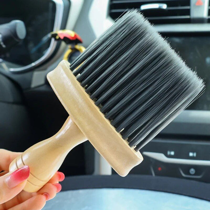 Compact Car Interior Soft Detail Brush for Dashboard & Air Outlets