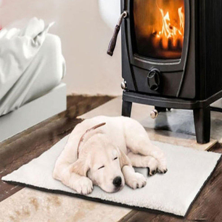 Self Heating Mat Pet Dog Bed Warming Cat Rug Thermal Washable Cushion Blanket