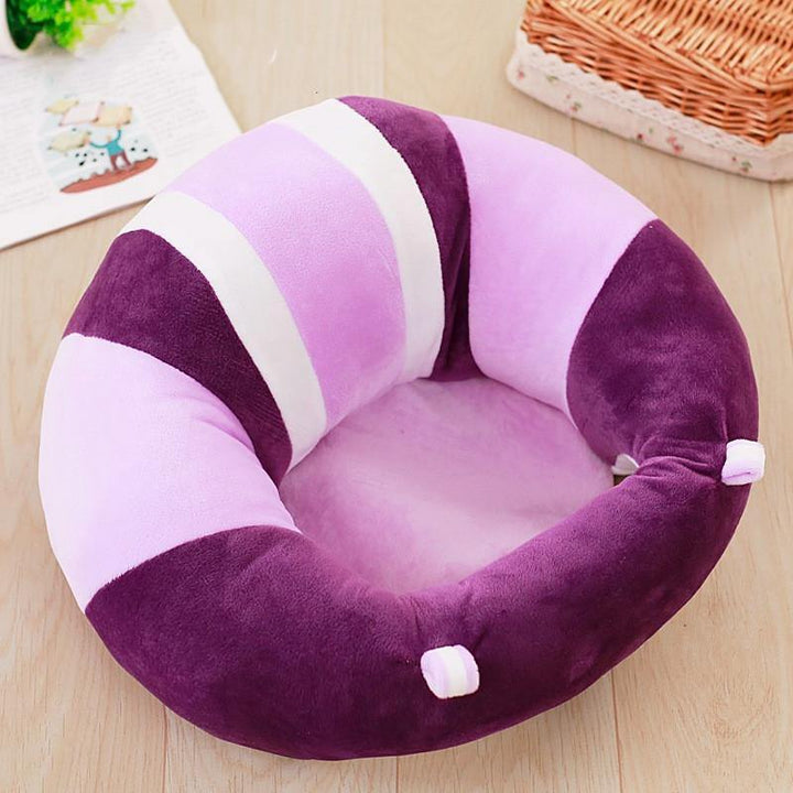 Baby Learning Seat Plush Toy Safety Dining Chair Baby Learning Seat Child Sofa - MRSLM