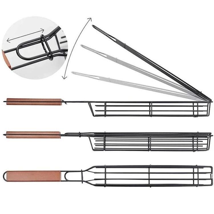 BBQ Grill Mesh Stainless Steel Tools Kitchen Accessories - MRSLM