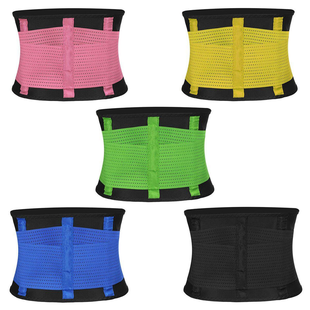 Waist Slim Belt Body Shaper Waist Trainer Trimmer Sport Gym Fat Burning Slimming Device