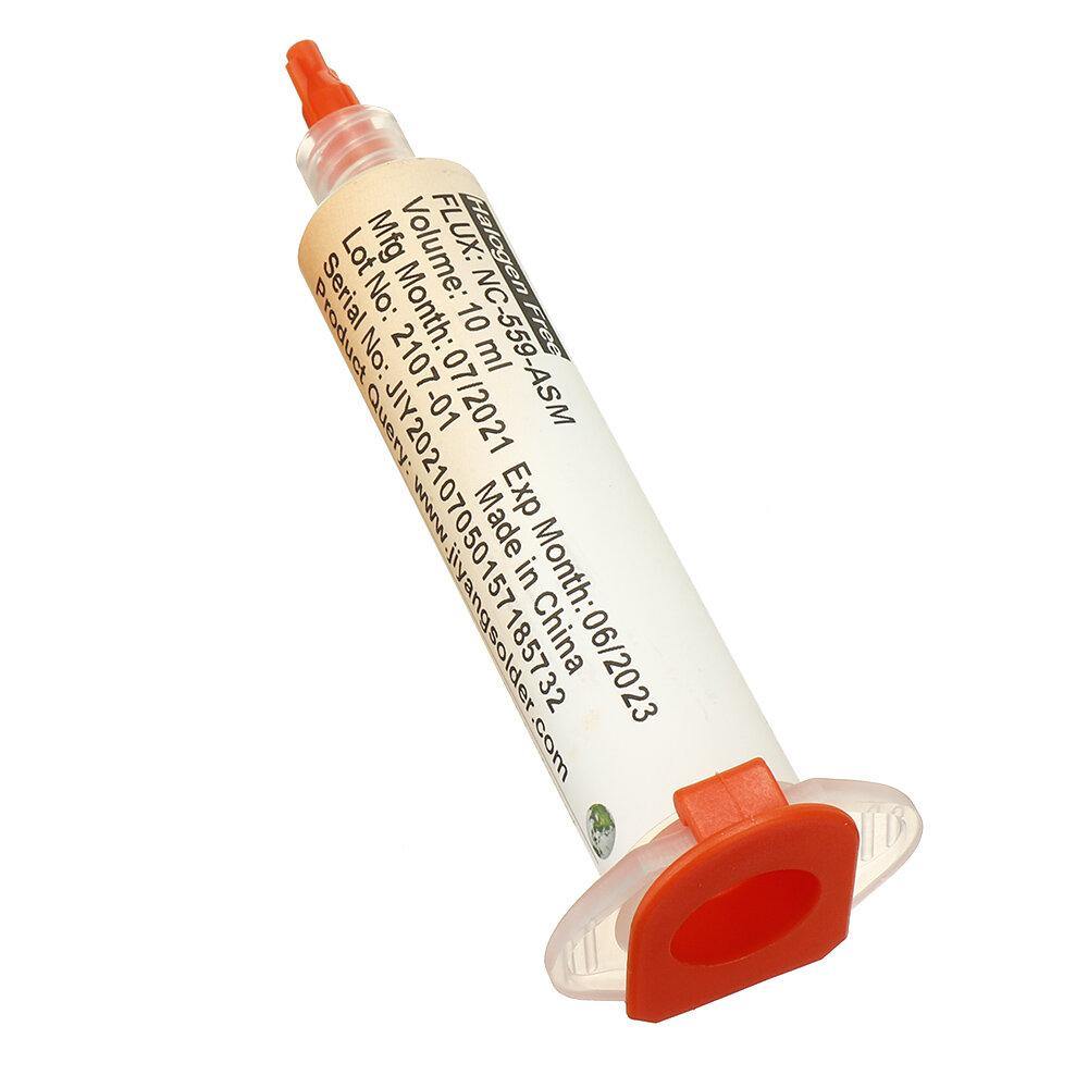 JIYTech 559 Needle Tube Solder Paste is Used for Computer Motherboard Chips, Mobile Phone Chips, CPU Socket Value Balls