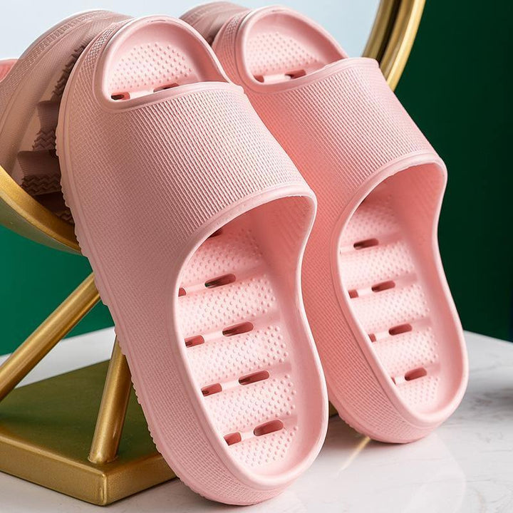 Soft Leaking Thick Slippers for Home Bathroom Anti-slip - MRSLM