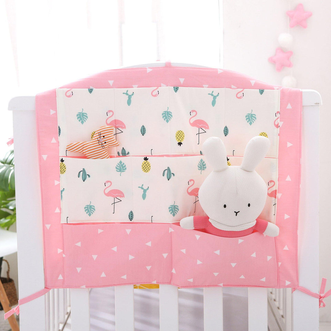 Baby Crib Bedside Hanging Multifunction Storage Bag - MRSLM