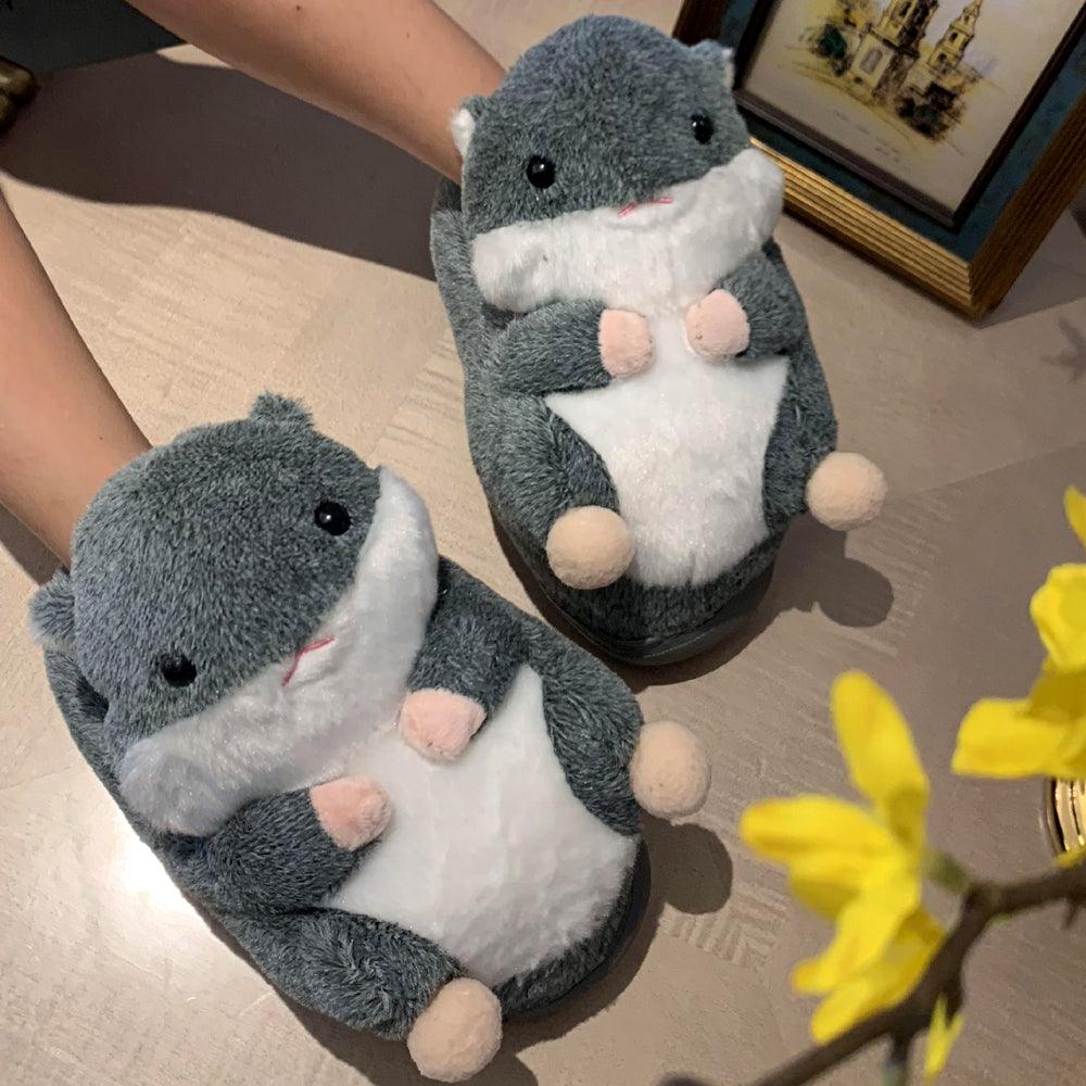 Cartoon cotton slippers