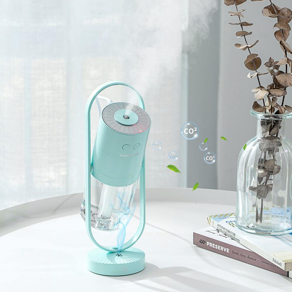 Magic Negative Air Ion Humidifier  Ultrasonic Essential Oil Diffuser Cool Mist Air Purifier 7 Color Lights