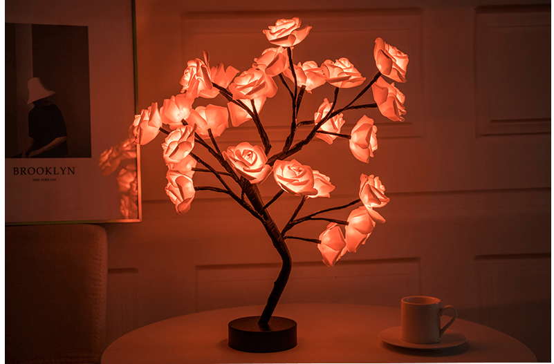 Rose Flower Tree LED Lamp - MRSLM