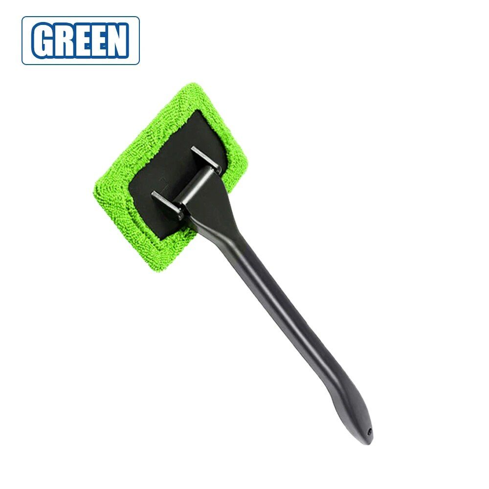 Long-Handle Car Window Cleaning Brush Kit