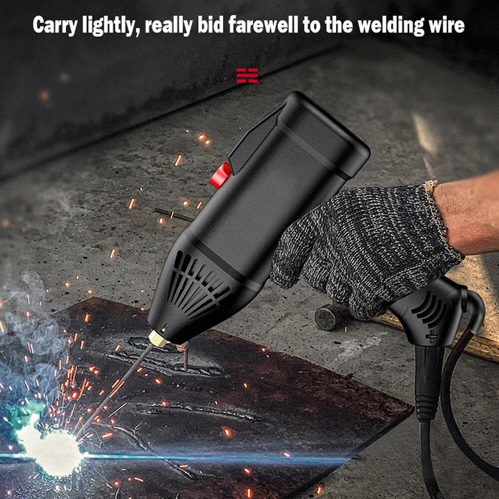 AC110V/220V 3000W Handheld Portable Electric Arc Welding Machine Automatic Digital Intelligent Welding Machine Current Adjustment for 2~14mm Welding Thickness