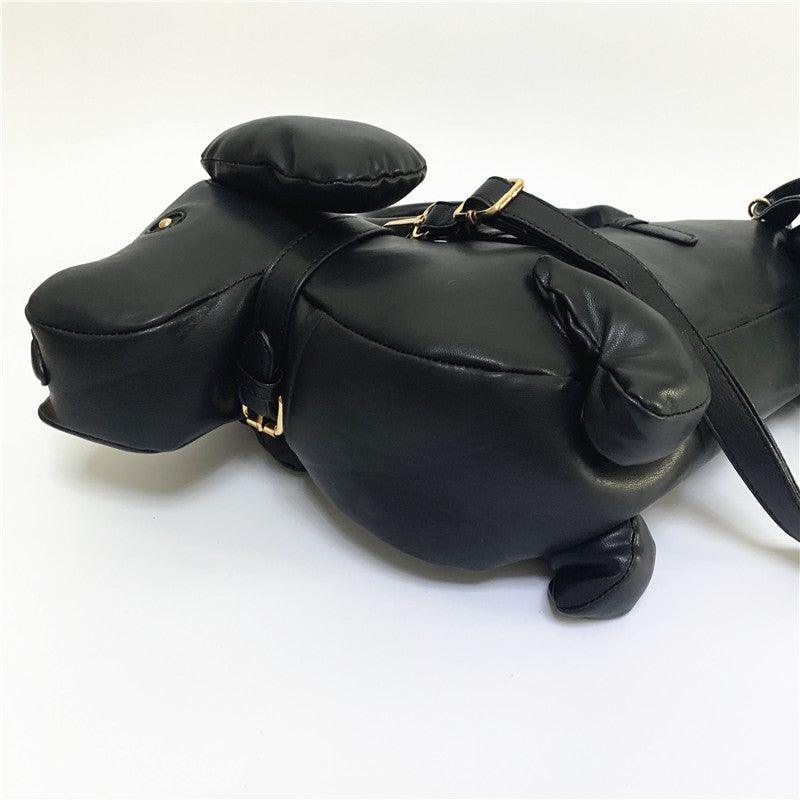 Puppy shape bag shoulder messenger bag