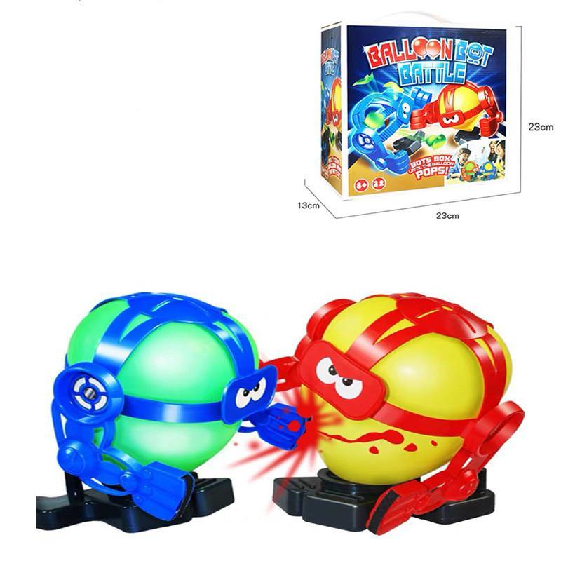 Table Game Boxing Ballon Battle Robot Interactive Fight Decompression Toy (Robot)