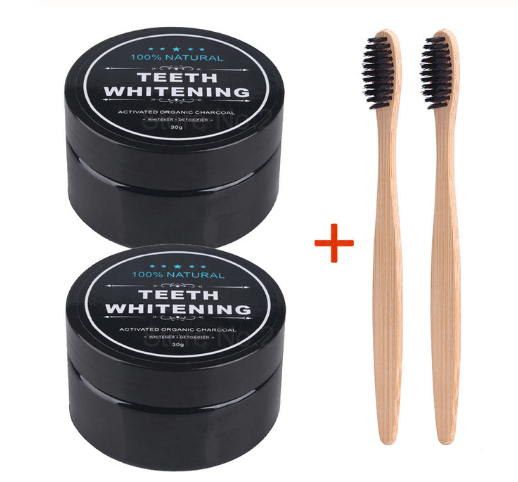 Charcoal Teeth Whitening Powder Activated Coconut Charcoal Teeth Whitening Charcoal Powder Oral Hygiene - MRSLM