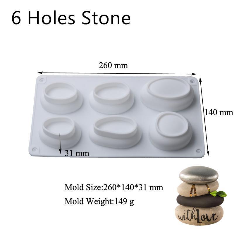 Cake Mold for Baking Dessert Mousse Silicone 3D Mould Silikonowe Moule Pastry Chocolate Pan Fondant Bakeware - MRSLM