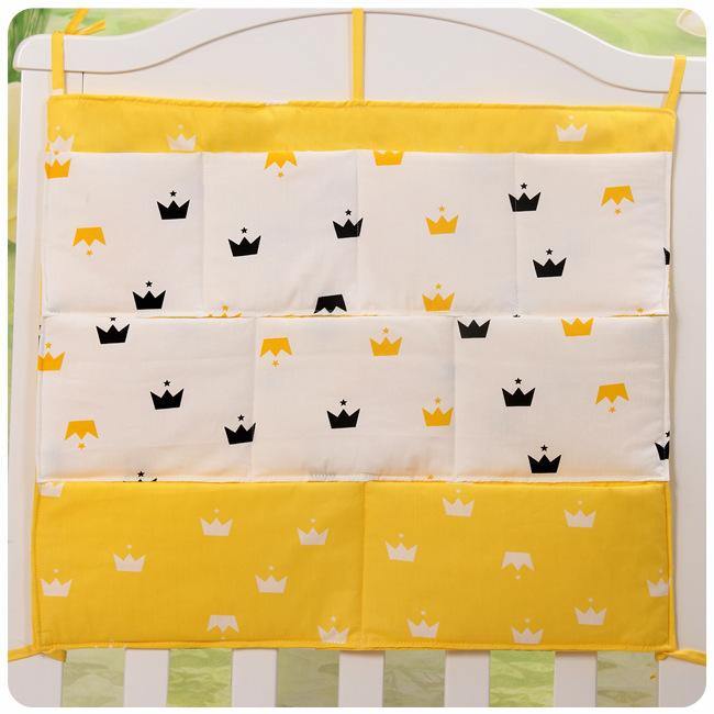 Baby Crib Bedside Hanging Multifunction Storage Bag - MRSLM