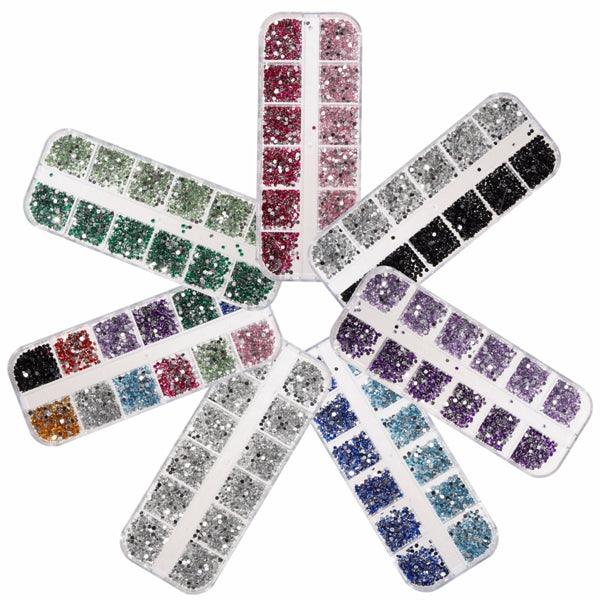 3D Round Glitter Rhinestone Bead  Wax Picker Pencil Diamant Gems Manicure Nail Art Tool