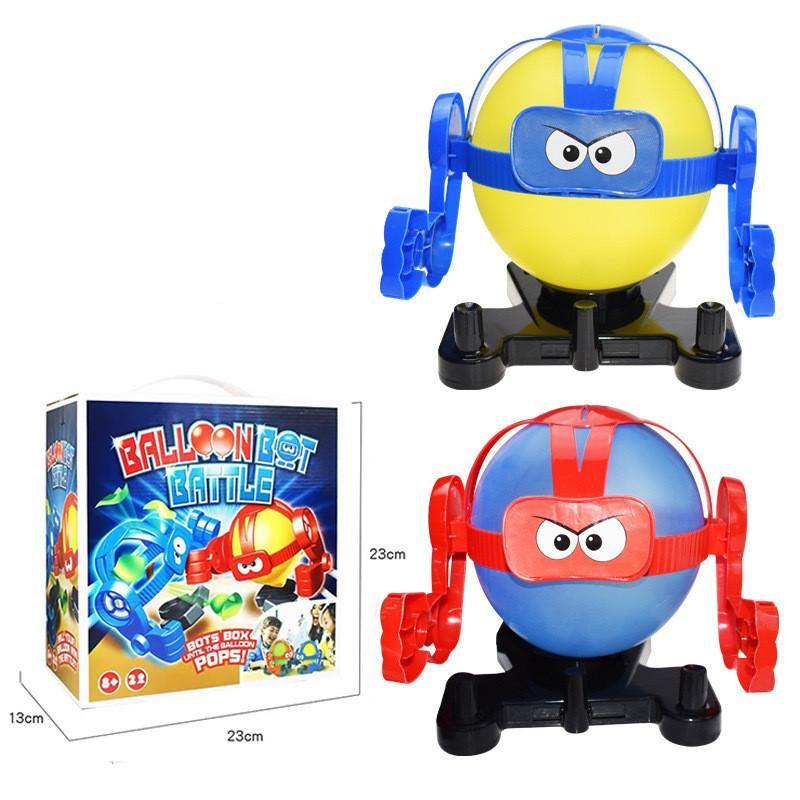 Table Game Boxing Ballon Battle Robot Interactive Fight Decompression Toy (Robot)