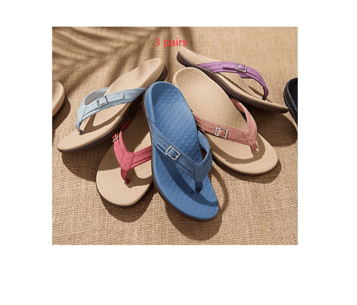 Flat casual flip-flop sandals women