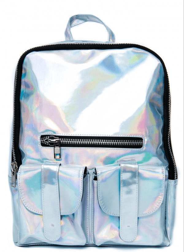 Laser bag dead fly shoulder bag Harajuku personality backpack