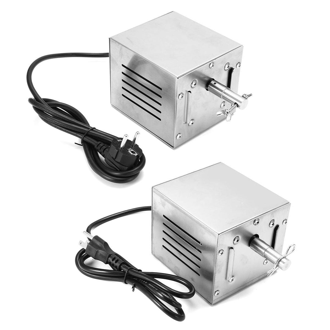 110V/220V 120KG Stainless Steel BBQ Motor Pig Chicken Grill Electric Rotisserie Roaster