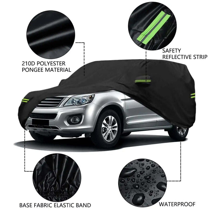 Universal SUV Car Cover - All-Weather Protection for M/L/XL/XXL Sizes