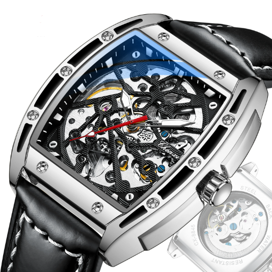 Men's Skeleton Automatic Mechanical Watch