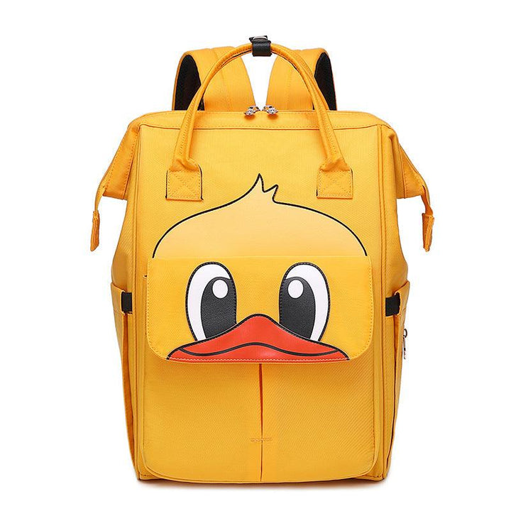 Little Yellow Duck Backpack Simple Handbag