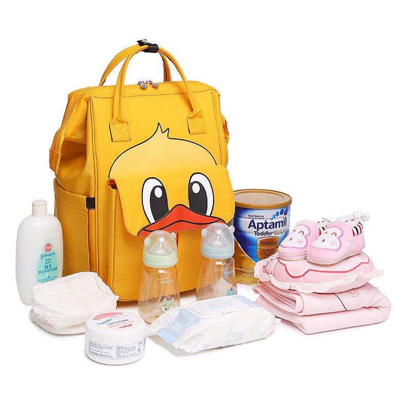 Little Yellow Duck Backpack Simple Handbag