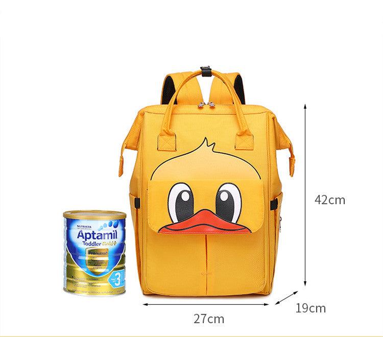 Little Yellow Duck Backpack Simple Handbag