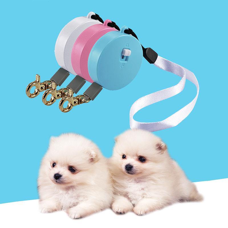 Mini Portable Dog Leash Automatic Flexible 2M Rope