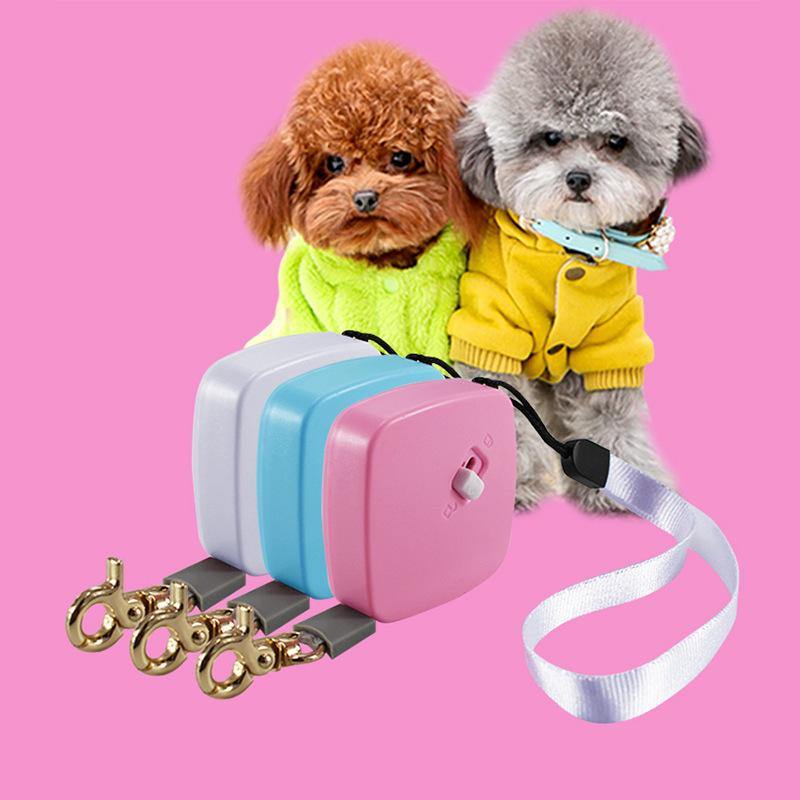 Mini Portable Dog Leash Automatic Flexible 2M Rope