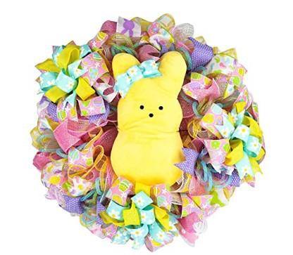 Cute Easter Decoration Rabbit Wreath Lovely Faceless Doll Easter Thief Bunny Butt And Ears Cartoon Rabbits - MRSLM