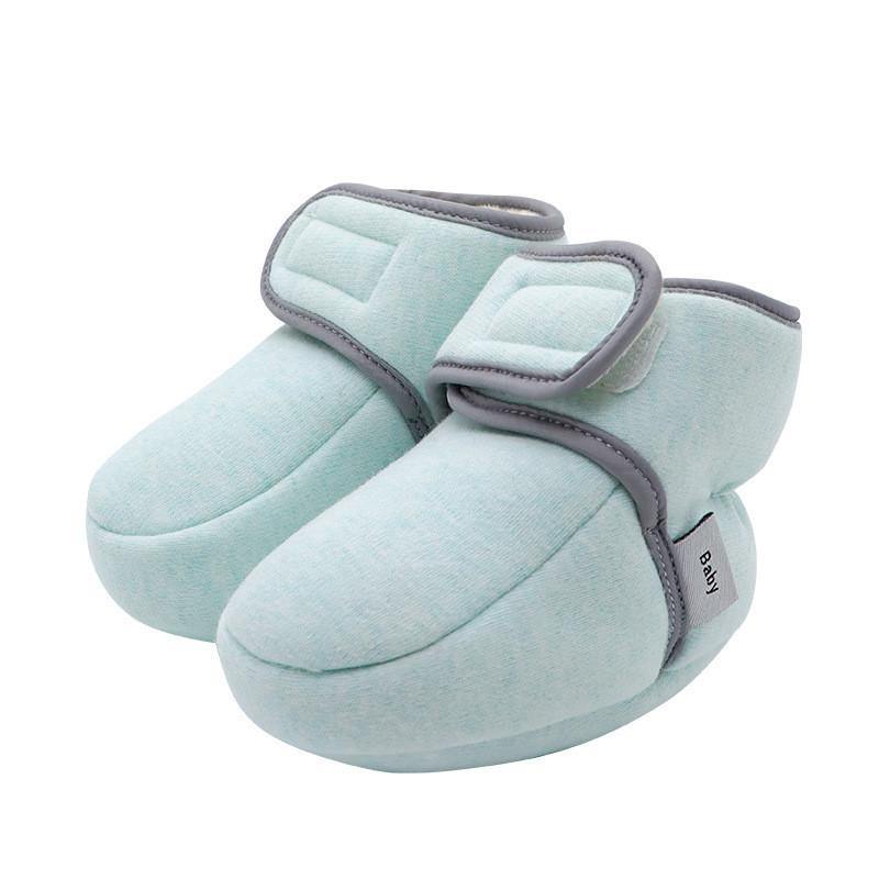 Velcro with Soft Soles for Baby Does Not Come Off Cotton Shoes - MRSLM