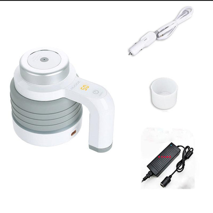 Car Folding Electric Heating Kettle Car Kettle Kettle Water Heater 12V Car Portable