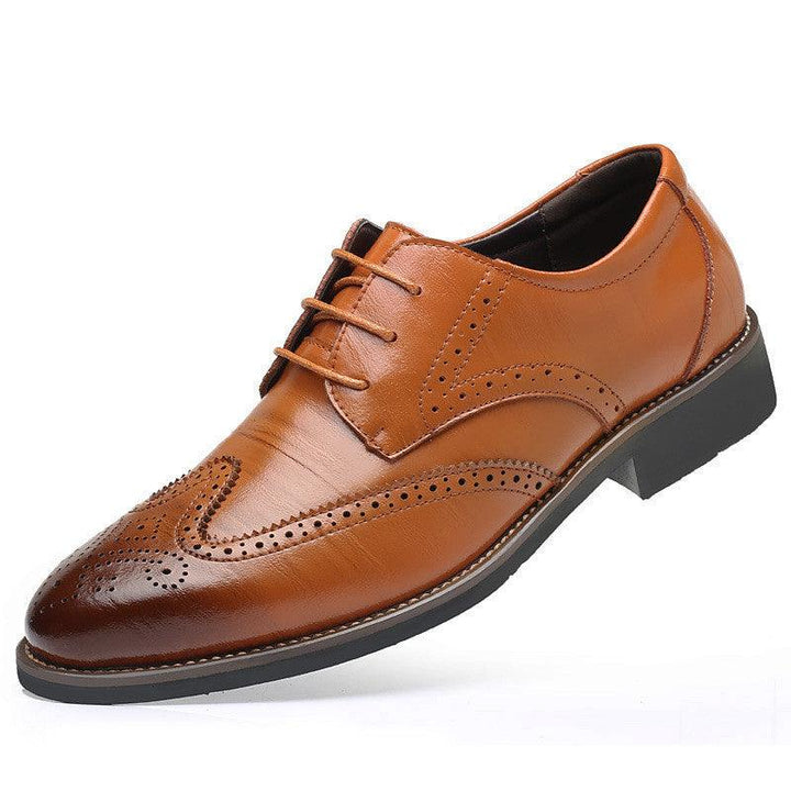 European And American Men's Fashion Business Casual Leather Shoes