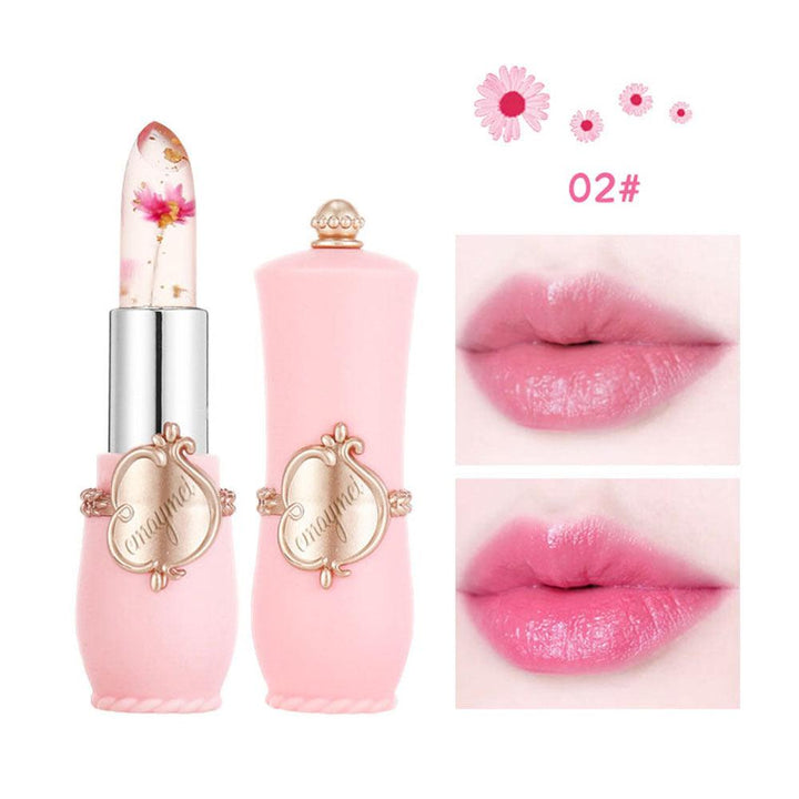 Maymei Moisturizing Lip Balm Dried Flower Color Changing Lipstick