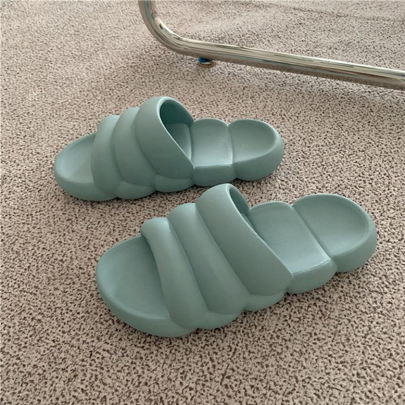 Home Fashion Thick-Sled Non-Slip Slippers