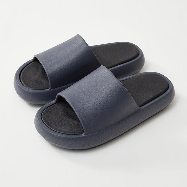 Ladies' Thick-Soled Sandals And Slippers With Shit Feeling