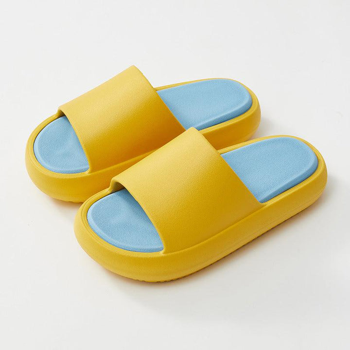 Ladies' Thick-Soled Sandals And Slippers With Shit Feeling