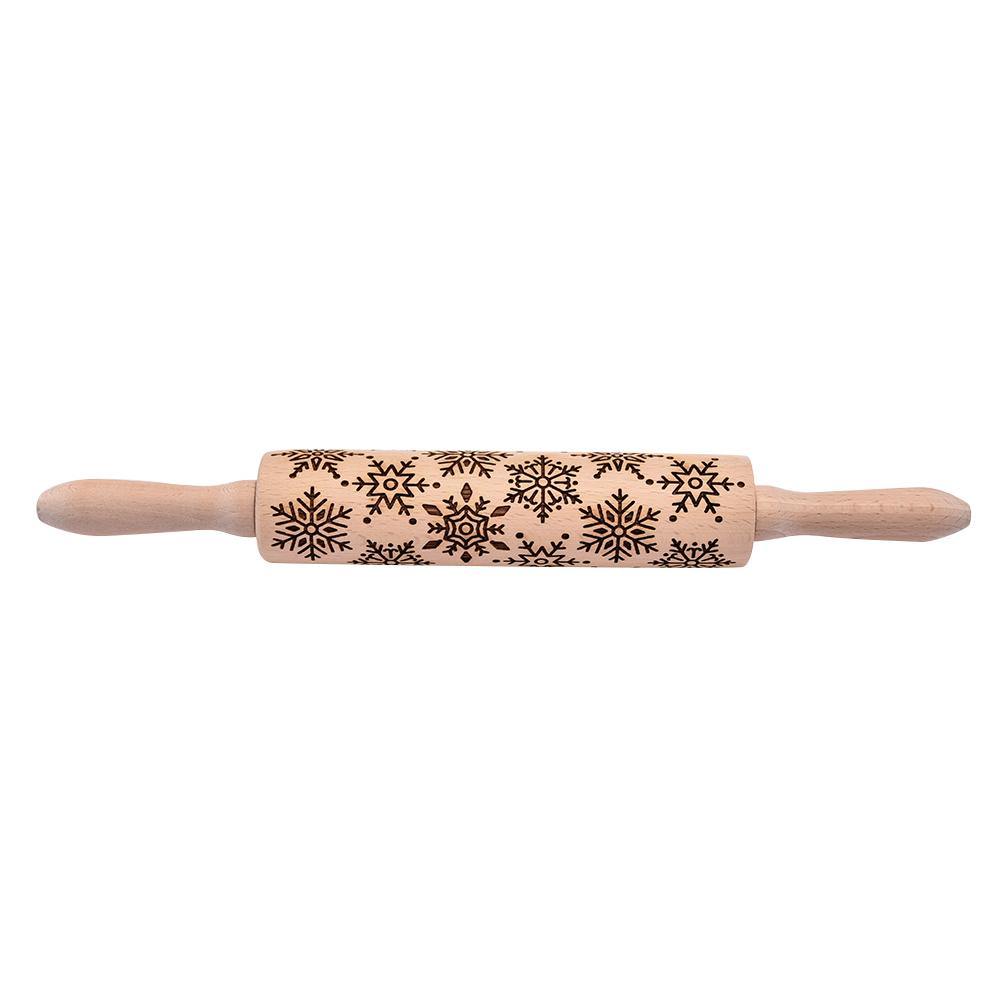 Christmas Snowflake Rolling Pin - MRSLM