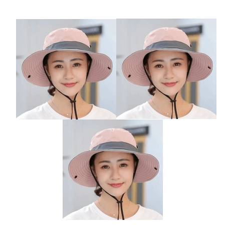 Outdoor sunshade hat couple fisherman's hat