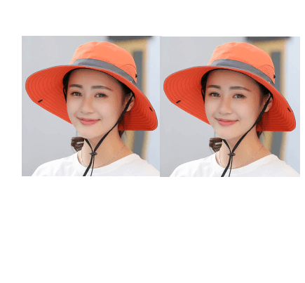 Outdoor sunshade hat couple fisherman's hat