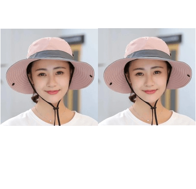 Outdoor sunshade hat couple fisherman's hat