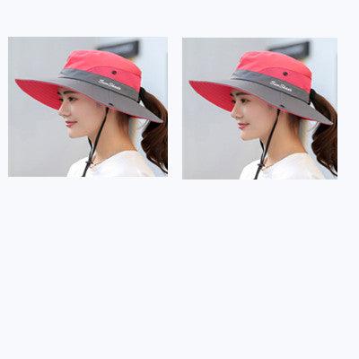 Outdoor sunshade hat couple fisherman's hat