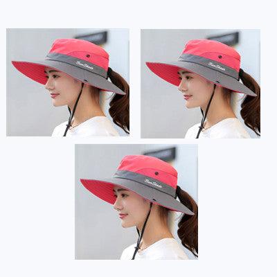 Outdoor sunshade hat couple fisherman's hat