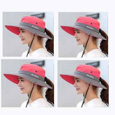 Outdoor sunshade hat couple fisherman's hat