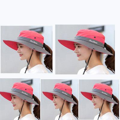 Outdoor sunshade hat couple fisherman's hat