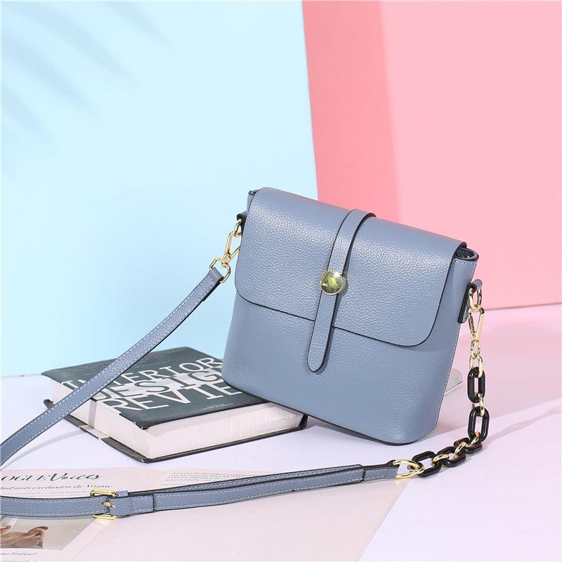 2021 New Export Foundry Withdraw The Cabinet Soft Leather Messenger Small Bag